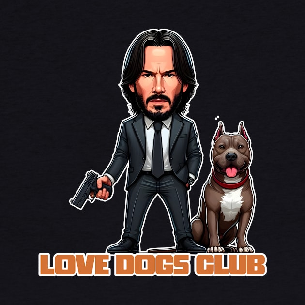 LOVE DOG (Gun) CLUB by Rawlifegraphic